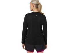 Kleding|Trail running>ASICS FUJITRAIL LOGO LS TOP Performance Black/Blackberry