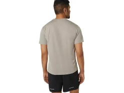 Kleding|Trail running>ASICS FUJITRAIL LOGO SS TOP Moonrock/Mantle Green/Oatmeal