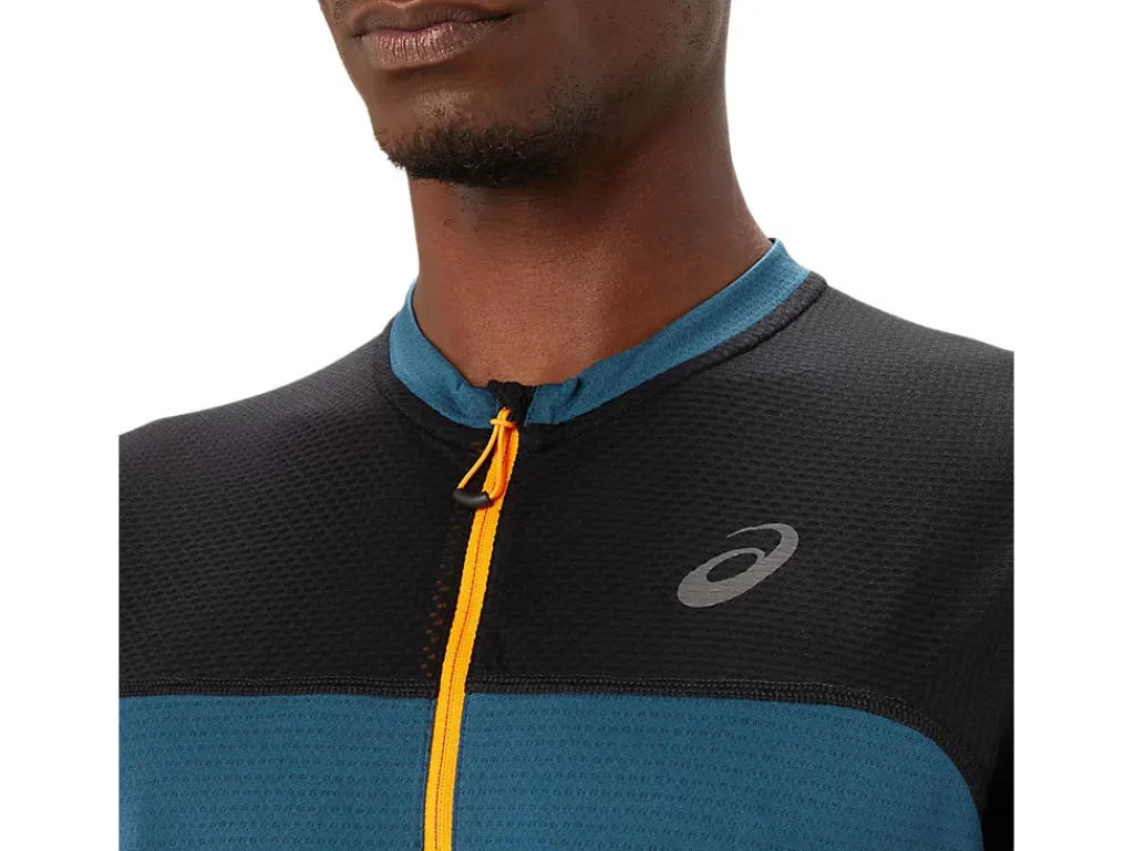 Kleding|Trail running>ASICS FUJITRAIL SS TOP Magnetic Blue/Performance Black
