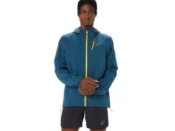 Kleding|Trail running>ASICS FUJITRAIL WATERPROOF JACKET Magnetic Blue