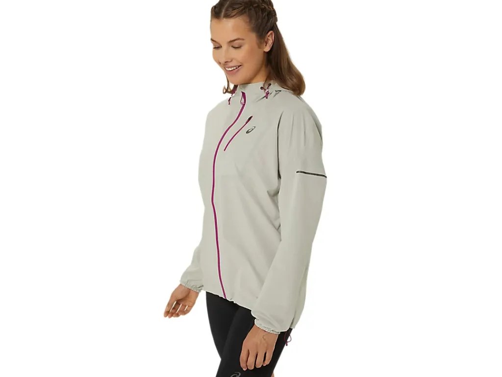 Kleding|Trail running>ASICS FUJITRAIL WATERPROOF JACKET Birch