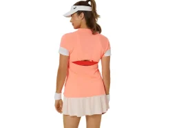 Shirts met korte mouwen|Bovenkleding>ASICS GAME SS TOP Sun Coral