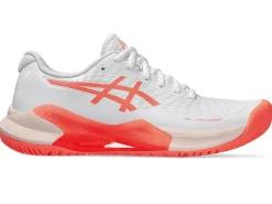 Tennisschoenen|Tennis>ASICS GEL-CHALLENGER 14 White/Sun Coral