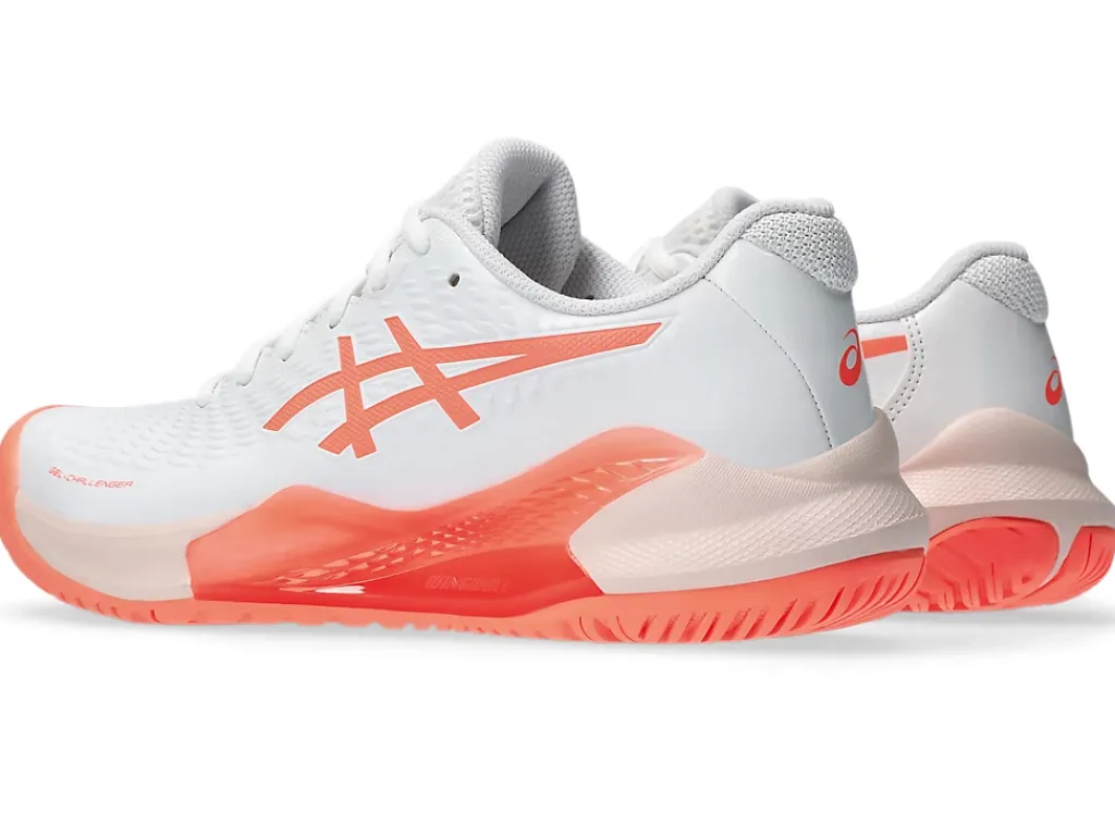 Tennisschoenen|Tennis>ASICS GEL-CHALLENGER 14 White/Sun Coral