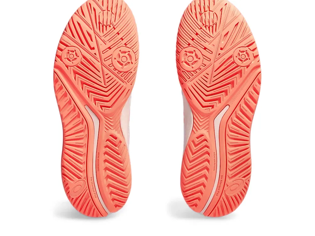 Tennisschoenen|Tennis>ASICS GEL-CHALLENGER 14 White/Sun Coral