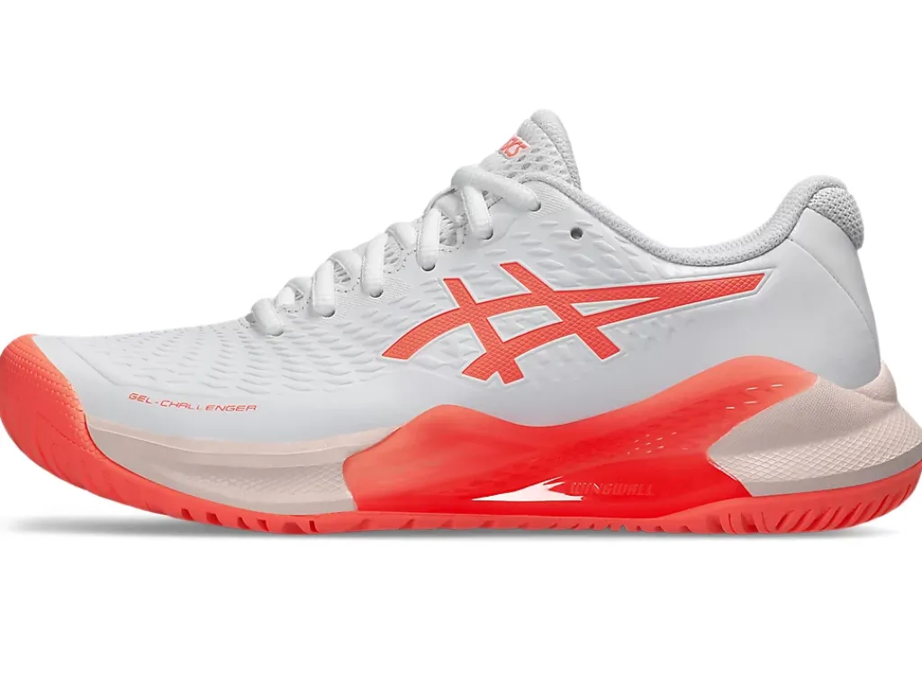 Tennisschoenen|Tennis>ASICS GEL-CHALLENGER 14 White/Sun Coral