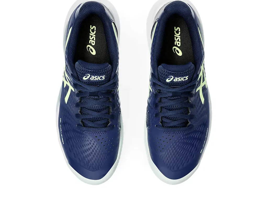 Tennisschoenen|Tennis>ASICS GEL-CHALLENGER 14 CLAY Blue Expanse/Illuminate Yellow