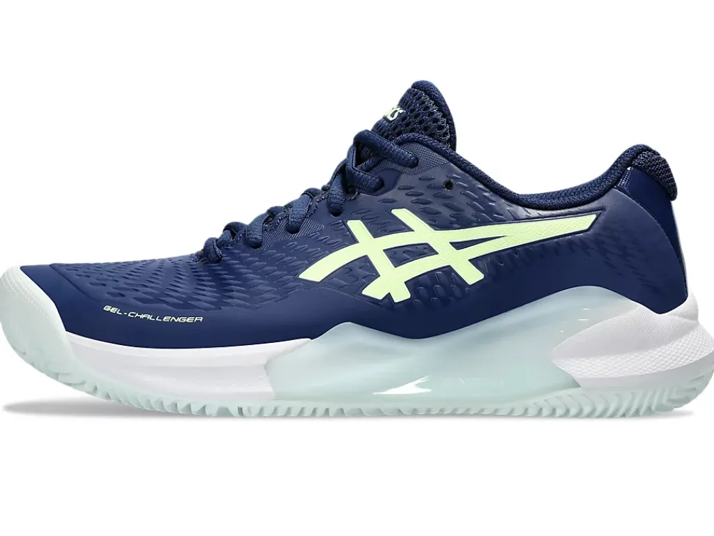 Tennisschoenen|Tennis>ASICS GEL-CHALLENGER 14 CLAY Blue Expanse/Illuminate Yellow