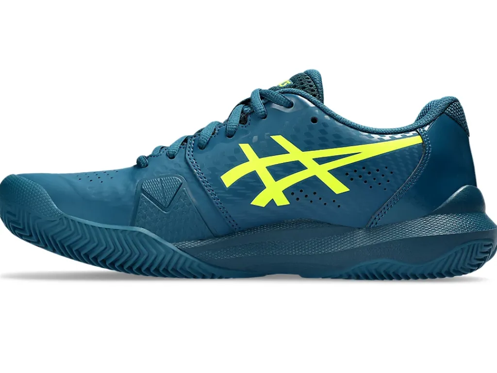 Tennisschoenen|Tennis>ASICS GEL-CHALLENGER 14 CLAY Restful Teal/Safety Yellow