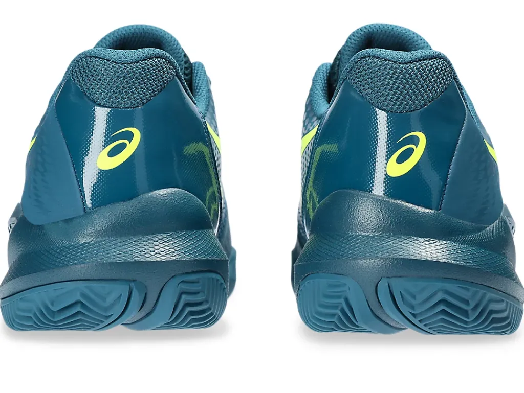 Tennisschoenen|Tennis>ASICS GEL-CHALLENGER 14 CLAY Restful Teal/Safety Yellow