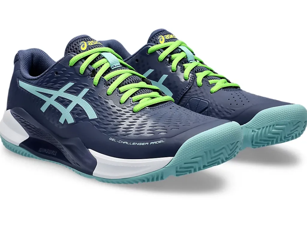 Padel|Padel>ASICS GEL-CHALLENGER 14 PADEL Thunder Blue/Teal Tint
