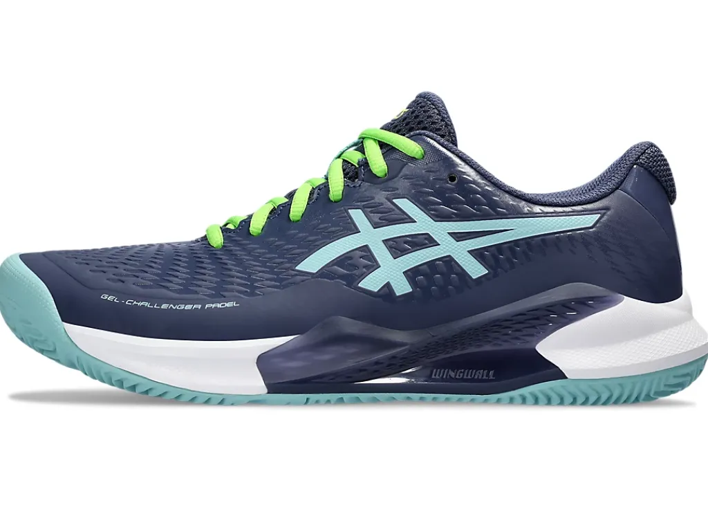 Padel|Padel>ASICS GEL-CHALLENGER 14 PADEL Thunder Blue/Teal Tint
