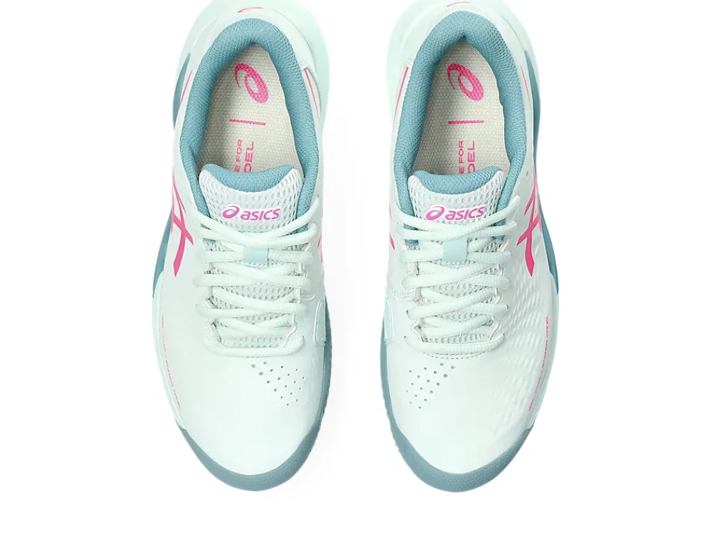 Padel|Padel>ASICS GEL-CHALLENGER 14 PADEL Soothing Sea/Hot Pink