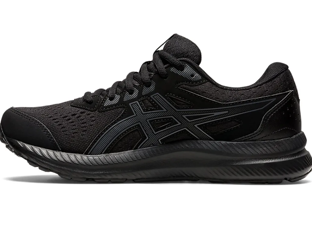 Verder hardlopen - neutral|Hardlopen>ASICS GEL-CONTEND 8 Black/Carrier Grey