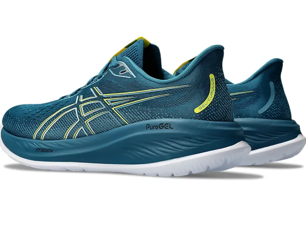 GEL-CUMULUS™|Hardloopschoenen>ASICS GEL-CUMULUS 26 Evening Teal/Bright Yellow