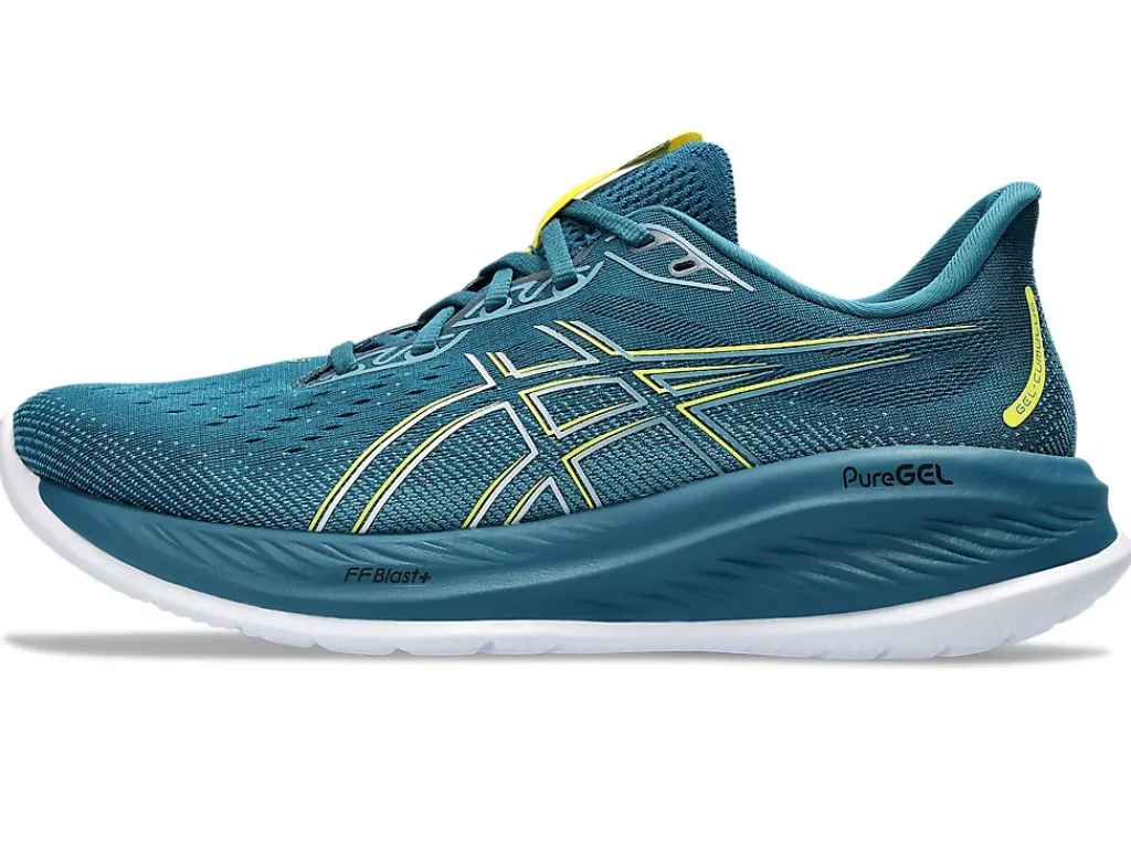 GEL-CUMULUS™|Hardloopschoenen>ASICS GEL-CUMULUS 26 Evening Teal/Bright Yellow