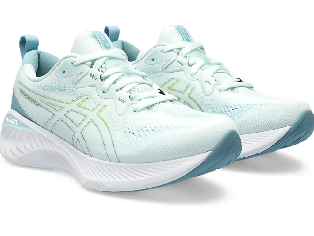 GEL-CUMULUS™|Hardloopschoenen>ASICS GEL-CUMULUS 25 Soothing Sea/Glow Yellow