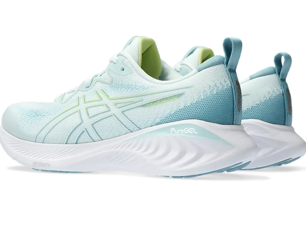GEL-CUMULUS™|Hardloopschoenen>ASICS GEL-CUMULUS 25 Soothing Sea/Glow Yellow