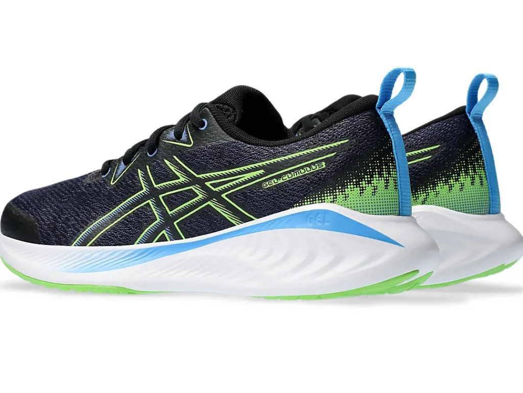 GEL-CUMULUS™|Hardloopschoenen>ASICS GEL-CUMULUS 25 GS Black/Electric Lime