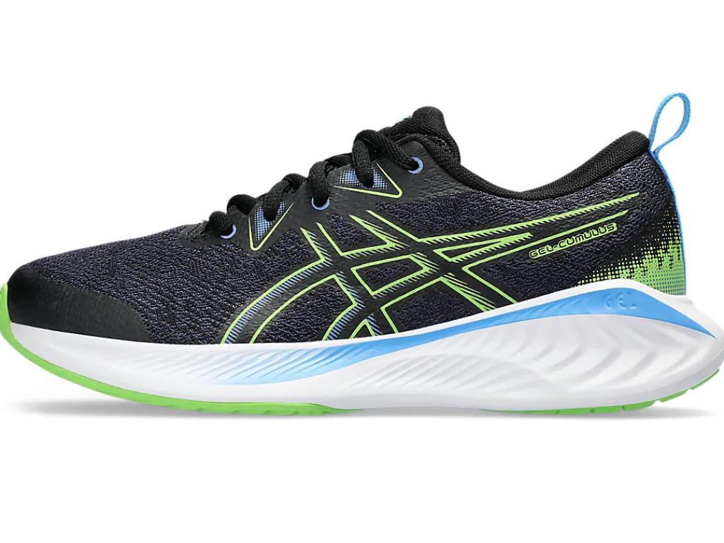 GEL-CUMULUS™|Hardloopschoenen>ASICS GEL-CUMULUS 25 GS Black/Electric Lime
