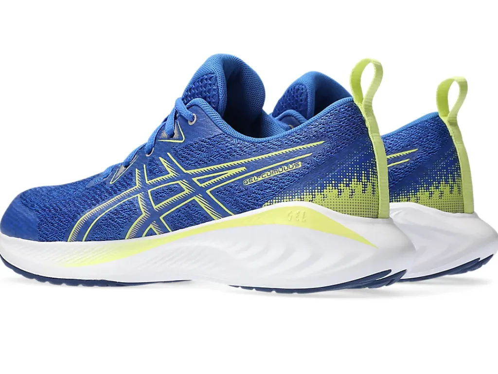 GEL-CUMULUS™|Hardloopschoenen>ASICS GEL-CUMULUS 25 GS Illusion Blue/Glow Yellow