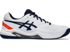 Tennisschoenen|Tennis>ASICS GEL-DEDICATE 8 White/Blue Expanse