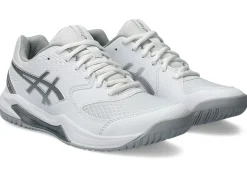 Tennisschoenen|Tennis>ASICS GEL-DEDICATE 8 White/Pure Silver