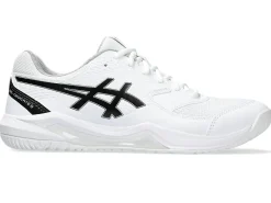 Tennisschoenen|Tennis>ASICS GEL-DEDICATE 8 White/Black