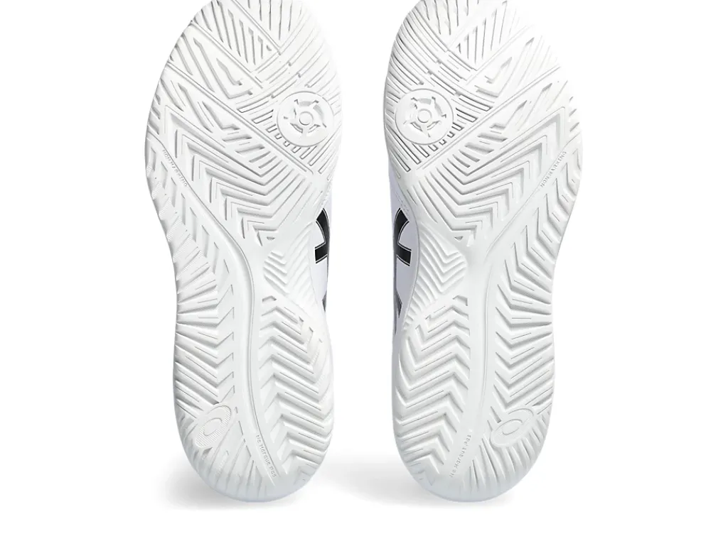 Tennisschoenen|Tennis>ASICS GEL-DEDICATE 8 White/Black