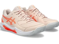 Tennisschoenen|Tennis>ASICS GEL-DEDICATE 8 CLAY Pearl Pink/Sun Coral