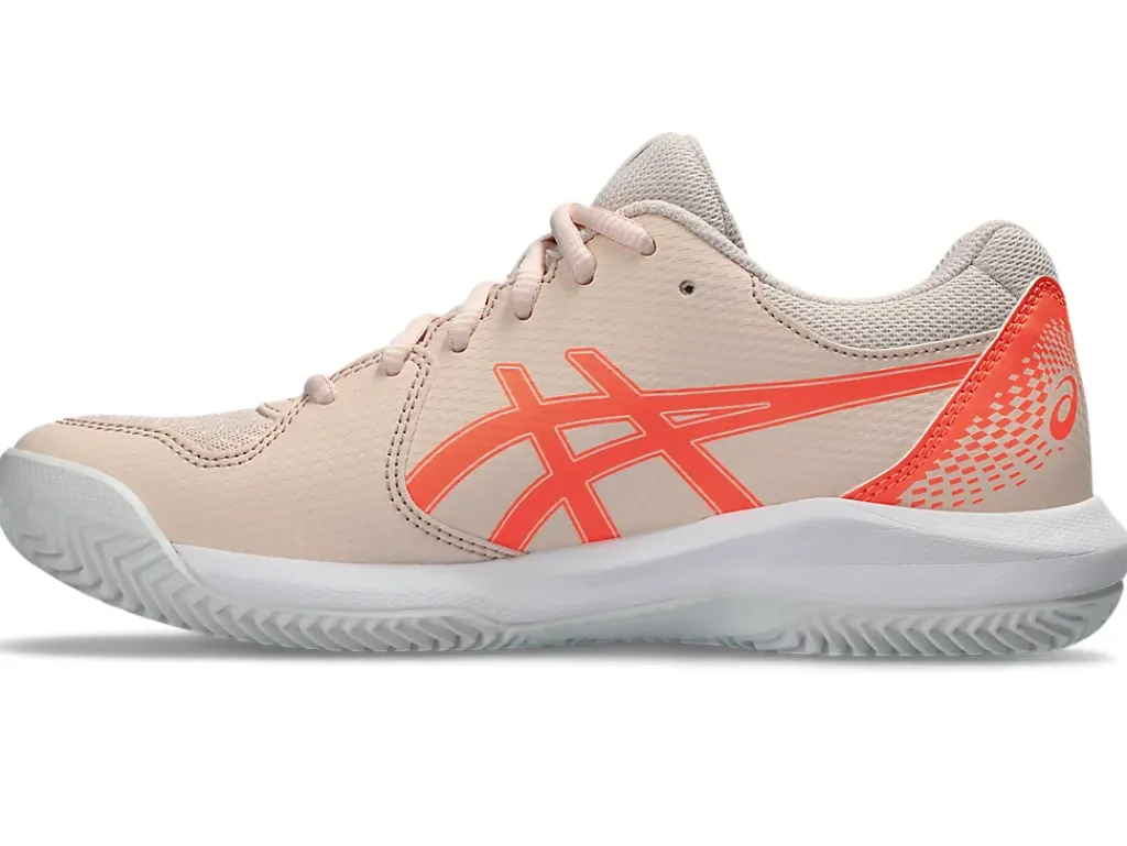 Tennisschoenen|Tennis>ASICS GEL-DEDICATE 8 CLAY Pearl Pink/Sun Coral