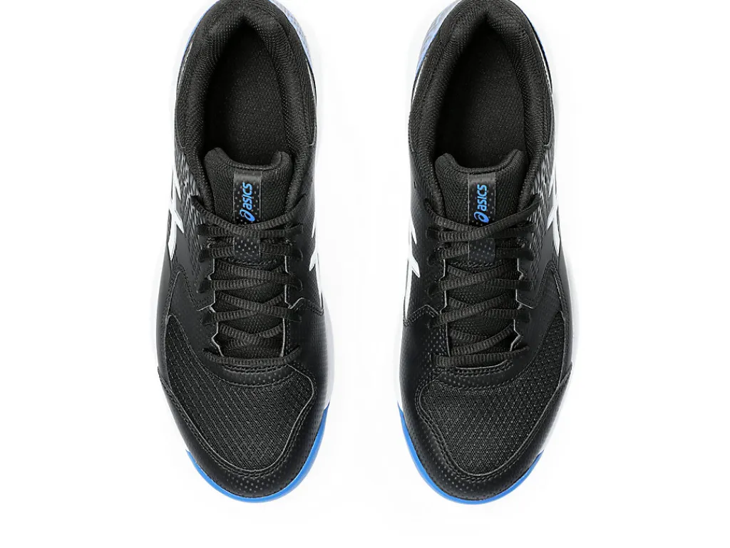Tennisschoenen|Tennis>ASICS GEL-DEDICATE 8 CLAY Black/Tuna Blue