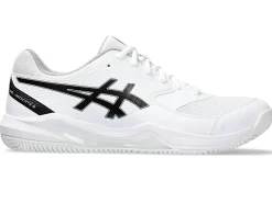 Tennisschoenen|Tennis>ASICS GEL-DEDICATE 8 CLAY White/Black