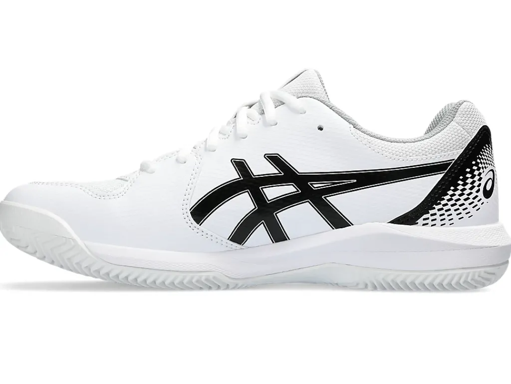 Tennisschoenen|Tennis>ASICS GEL-DEDICATE 8 CLAY White/Black