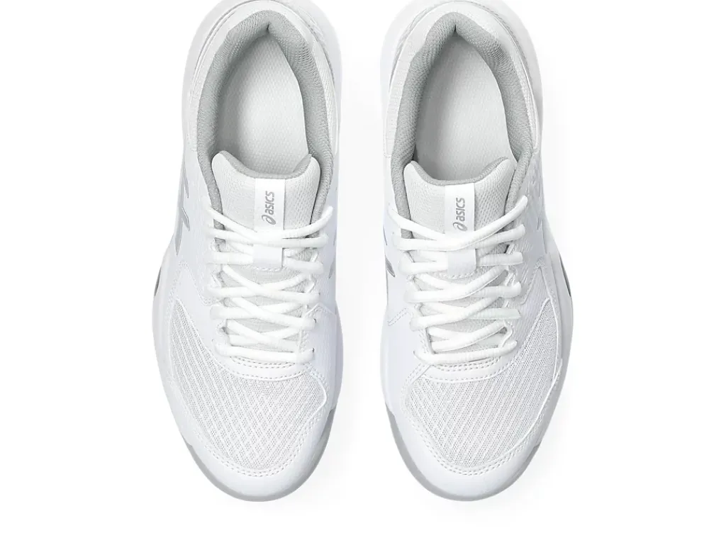 Tennisschoenen|Tennis>ASICS GEL-DEDICATE 8 CLAY White/Pure Silver