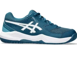 Tennisschoenen|Tennis>ASICS GEL-DEDICATE 8 GS Restful Teal/White