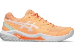 Padel|Padel>ASICS GEL-DEDICATE 8 PADEL Bright Sunstone/White