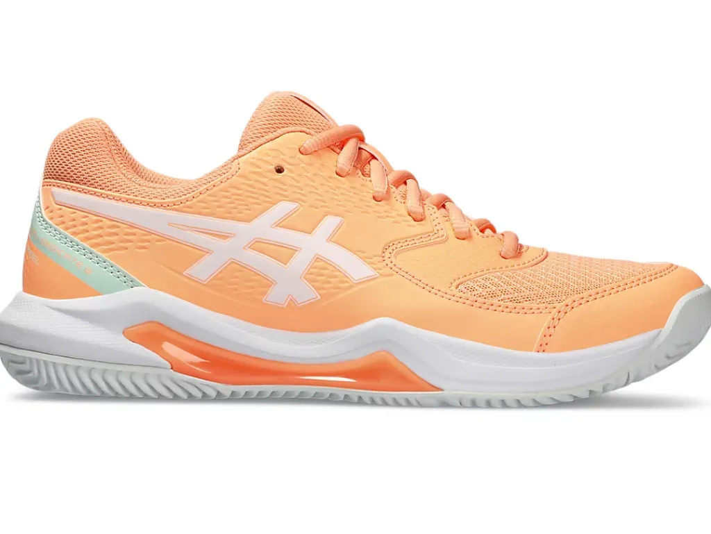 Padel|Padel>ASICS GEL-DEDICATE 8 PADEL Bright Sunstone/White