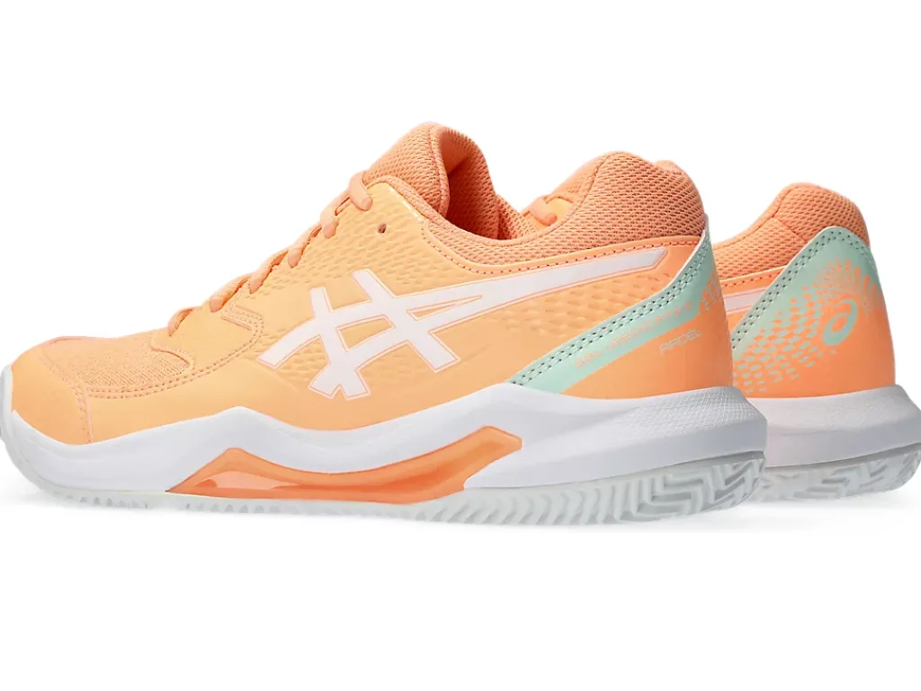 Padel|Padel>ASICS GEL-DEDICATE 8 PADEL Bright Sunstone/White