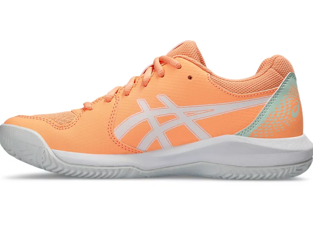 Padel|Padel>ASICS GEL-DEDICATE 8 PADEL Bright Sunstone/White