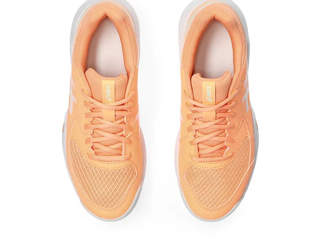 Padel|Padel>ASICS GEL-DEDICATE 8 PADEL Bright Sunstone/White