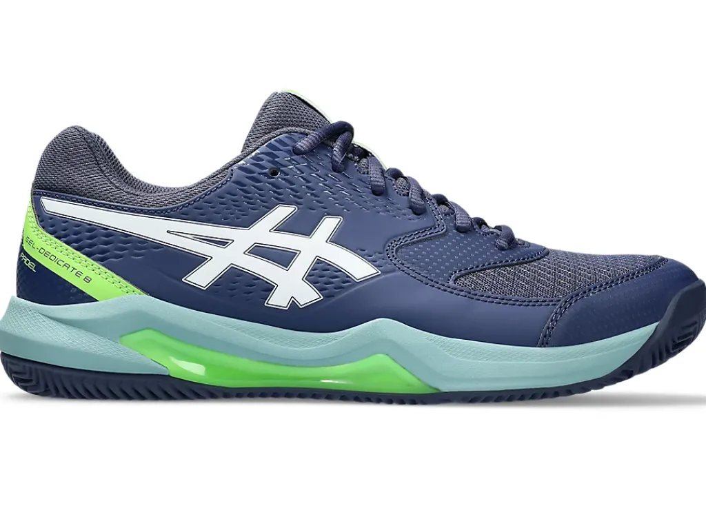 Padel|Padel>ASICS GEL-DEDICATE 8 PADEL Thunder Blue/White