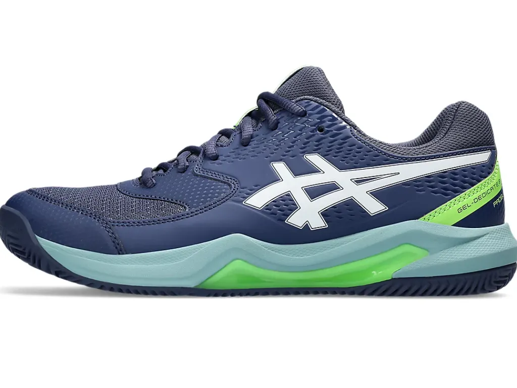 Padel|Padel>ASICS GEL-DEDICATE 8 PADEL Thunder Blue/White