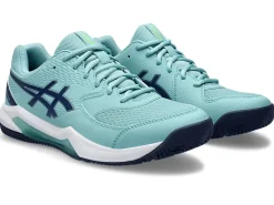 Padel|Padel>ASICS GEL-DEDICATE 8 PADEL Teal Tint/Thunder Blue