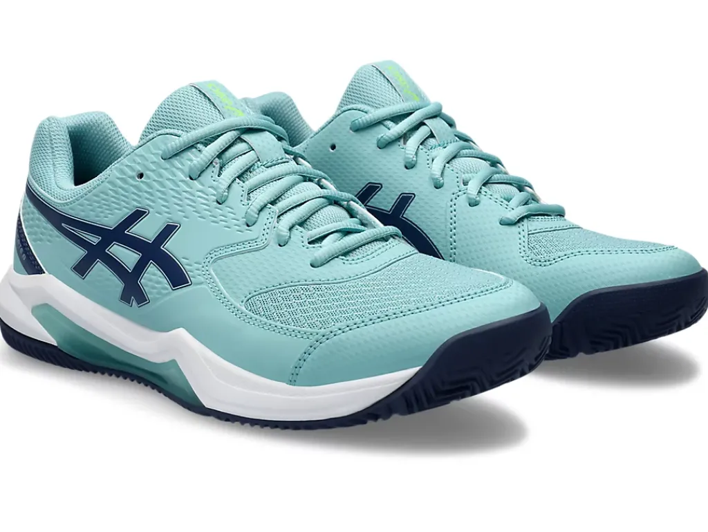 Padel|Padel>ASICS GEL-DEDICATE 8 PADEL Teal Tint/Thunder Blue