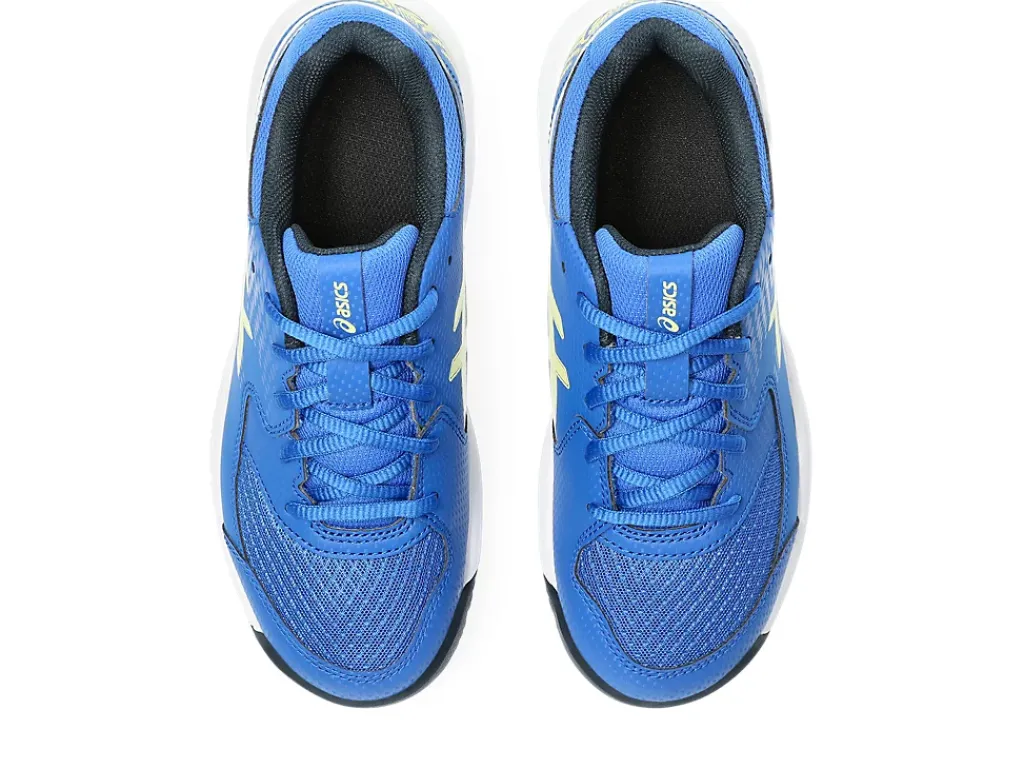 Padel|Andere sporten>ASICS GEL-DEDICATE 8 PADEL GS Illusion Blue/Glow Yellow
