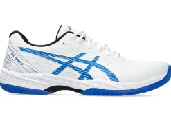 Tennisschoenen|Tennis>ASICS GEL-GAME 9 White/Tuna Blue