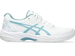 Tennisschoenen|Tennis>ASICS GEL-GAME 9 White/Gris Blue