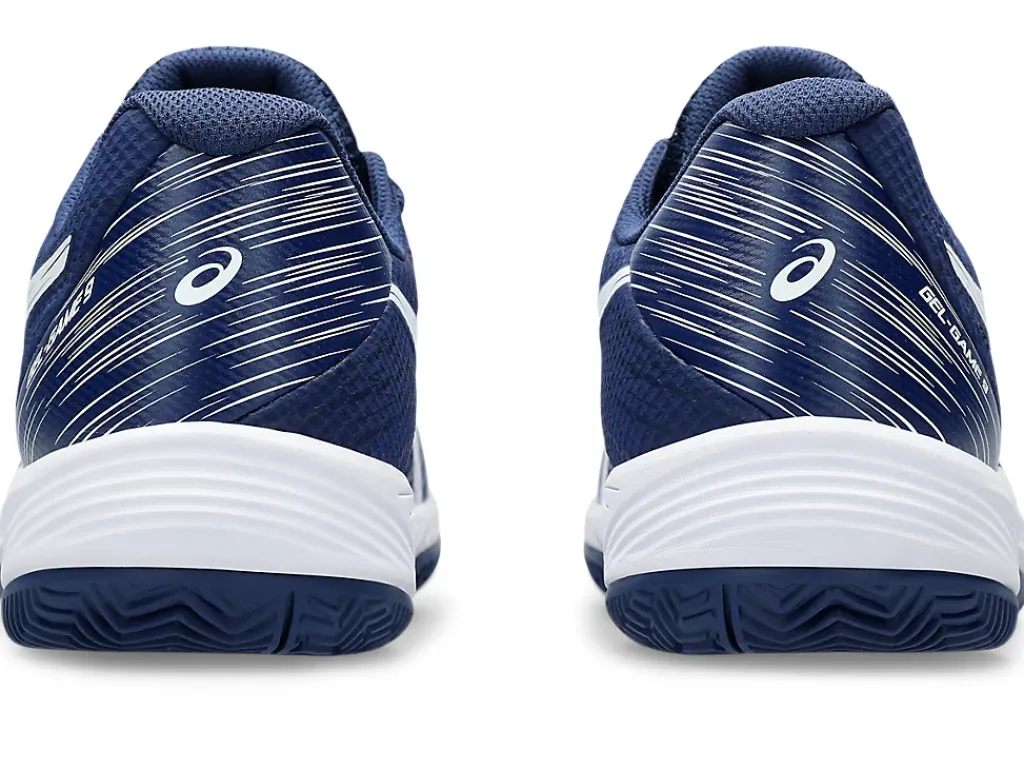 Tennisschoenen|Tennis>ASICS GEL-GAME 9 CLAY/OC Blue Expanse/White
