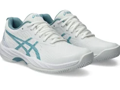 Tennisschoenen|Tennis>ASICS GEL-GAME 9 CLAY/OC White/Gris Blue